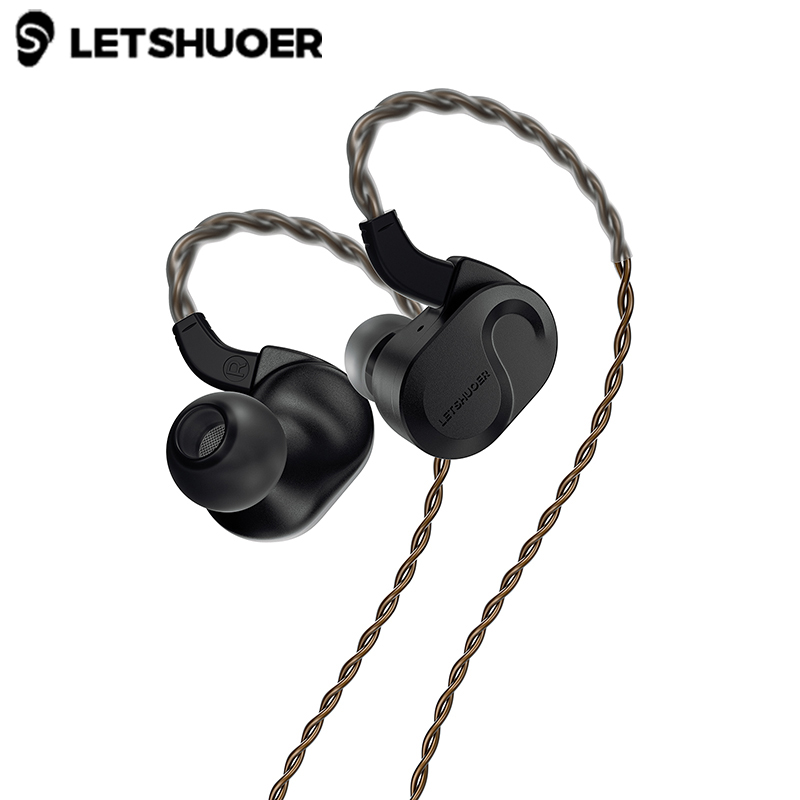 Planar Magnetic Iem Earphones - Letshuoer s08 In-Ear-Kopfhörer 13mm planarer magnetischer
