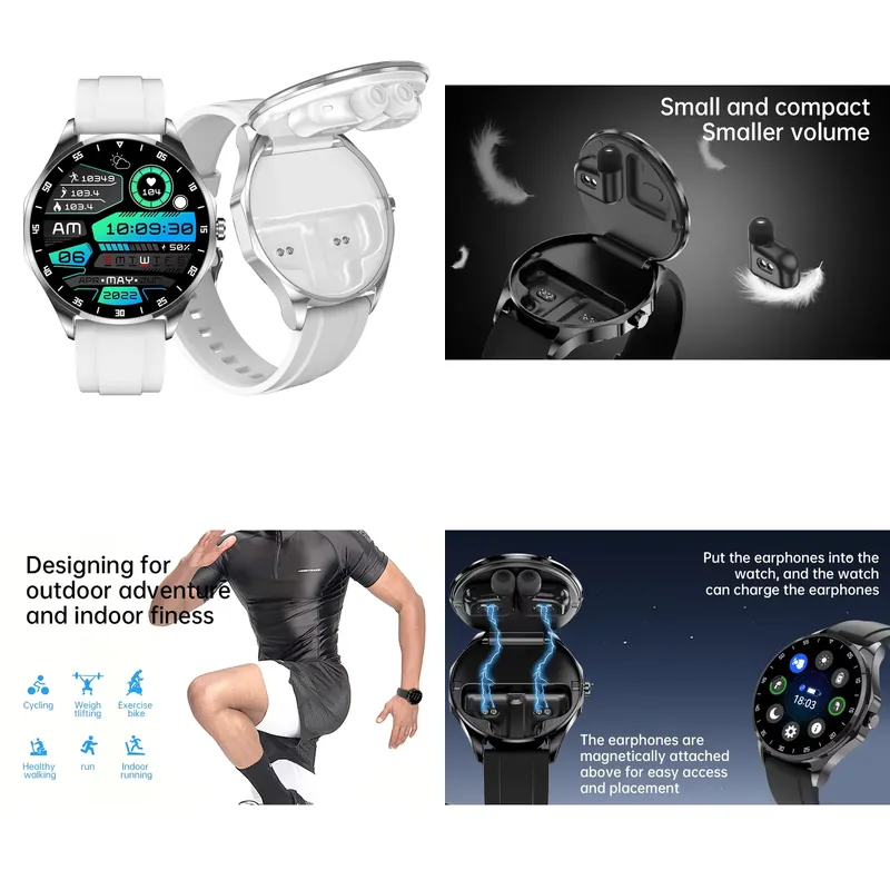 Smartwatches - OEM Amoled 1,43'' Smartwatch mit kabellosen
