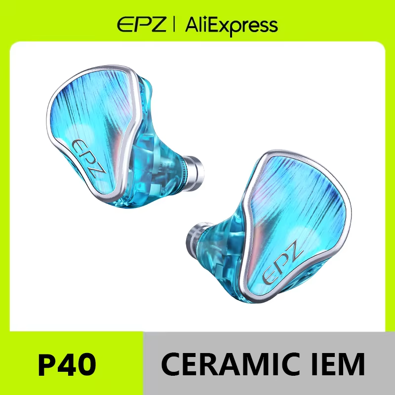 Planar Magnetic Iem Earphones - EPZ P40 Star Trails PZT Keramik-In-Ear-Kopfhörer,