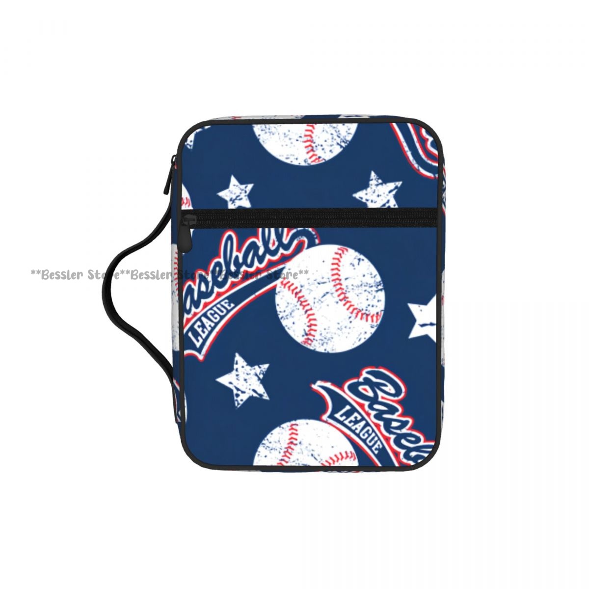 Tablets - Bibelhülle Tragbare Buchtasche Kirchentasche Baseball-Stars Bibelschutz