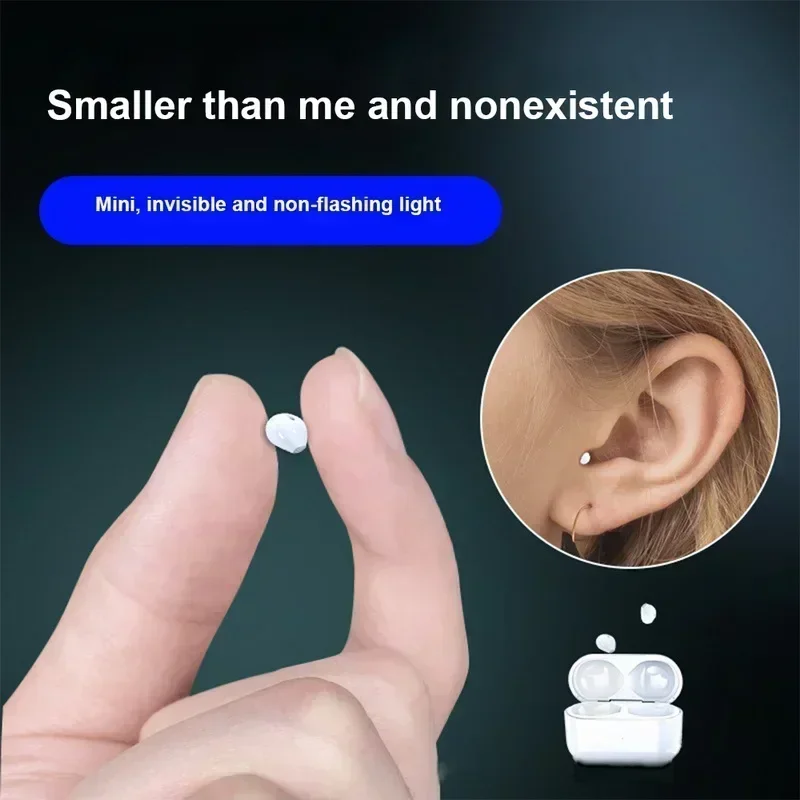 Open Ear Air Conduction Headphones - Neue unsichtbare Kopfhörer Mini-Kopfhörer Bluetooth TWS