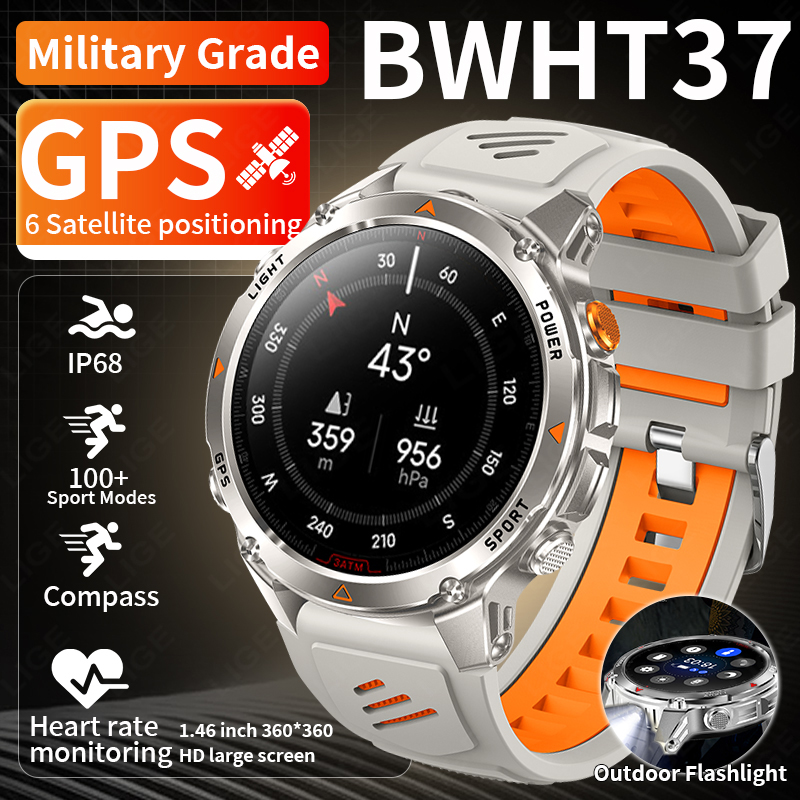 Smartwatches - LIGE Robuste GPS Track Smart Uhr
