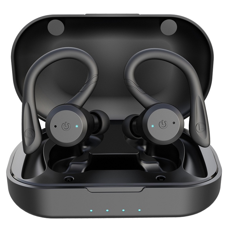 Bone Conduction Running Headphones - 20 Stunden Spielzeit Wasserdichte Bluetooth-Kopfhörer Dual-Wear-Stil