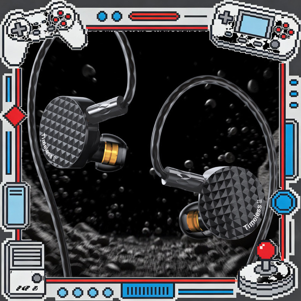 Planar Magnetic Iem Earphones - 7Hz Timeless 2 Planar-Magnetische In-Ear-Monitore mit