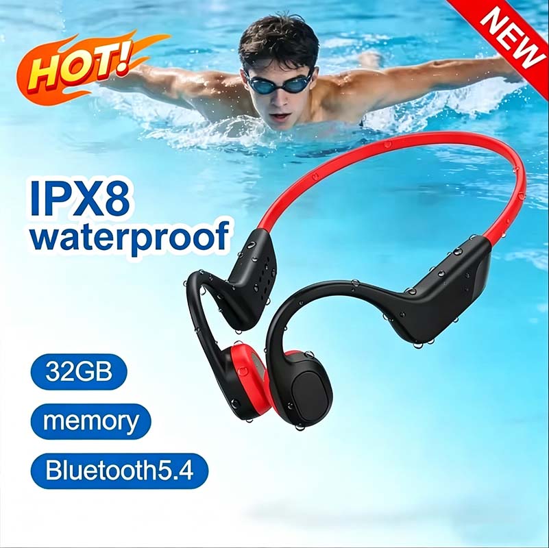 Anc Wireless Over Ear Headphones - 2026 Neue Knochenleitungs-Bluetooth-Kopfhörer Nicht Im-Ohr Sport-Ohrhörer