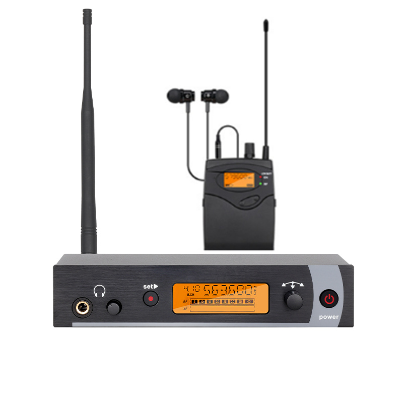 In Ear Monitors For Singers - Drahtloses In-Ear-Monitoring-System UHF Mono Einzelkanal Frequenzwählbar