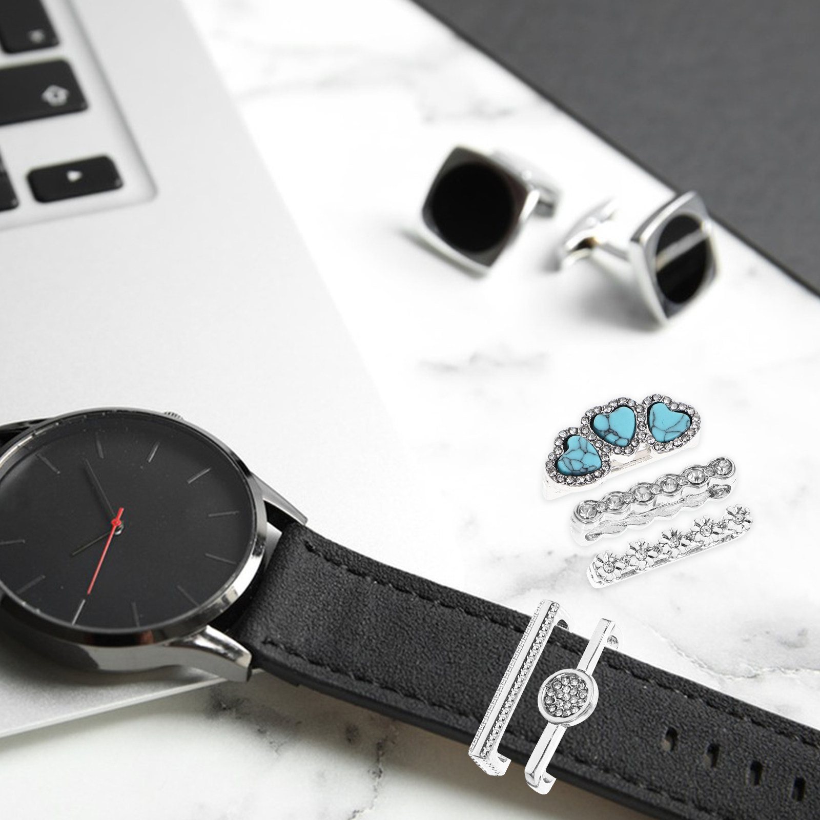 5-teiliges Premium-Legierungs- – Smartwatches Bewertung und Preis