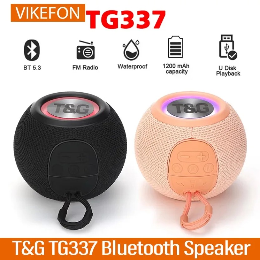 TG337 TWS Bluetooth-Lautsprech – Portable Bluetooth Speaker Waterproof Ipx7 Bewertung und Preis