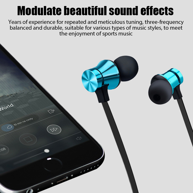 Neues Bluetooth 4.2 Kabelloses – Magnetic Neckband Sports Earphones Bewertung und Preis