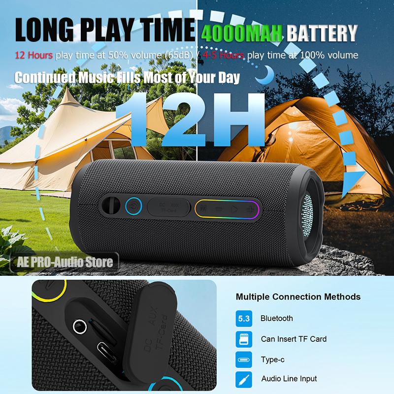 30 W tragbarer Bluetooth-Lauts – Portable Bluetooth Speaker Waterproof Ipx7 Bewertung und Preis