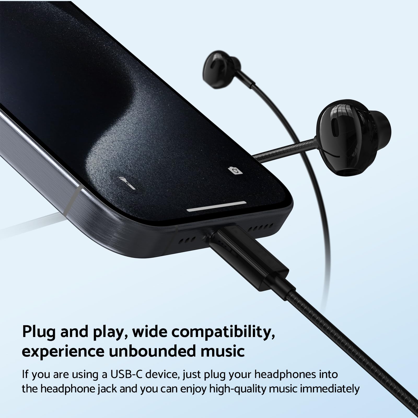 9D Bass Stereo Typ C und 3,5 m – Type C Wired Earphones With Mic Bewertung und Preis