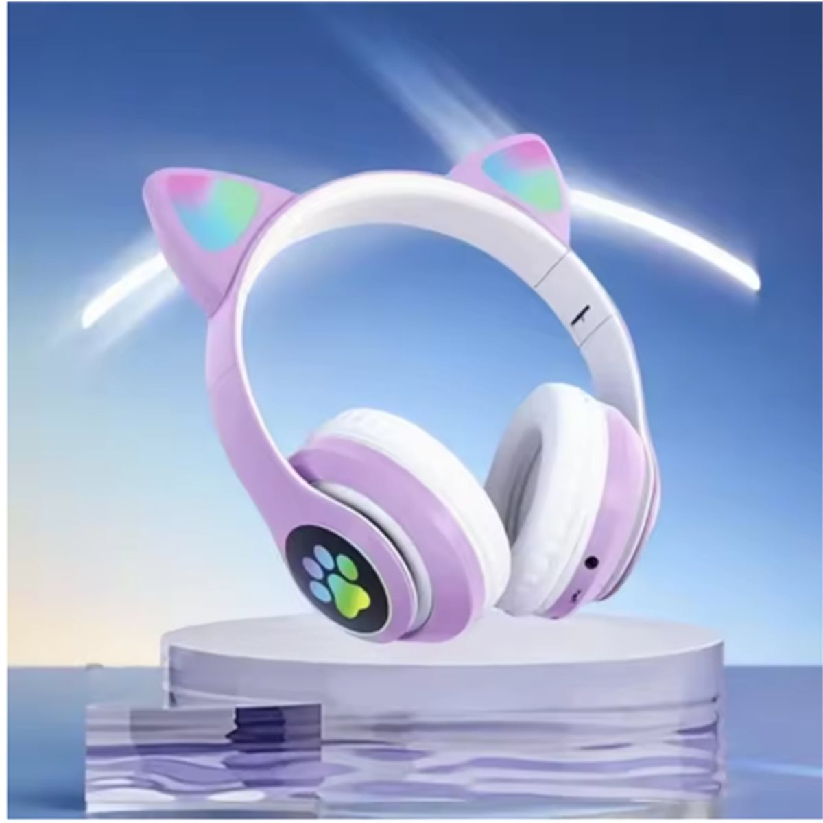 DT90 Neues Niedliches Katzenoh – Cat Ear Bluetooth Headset Led Bewertung und Preis