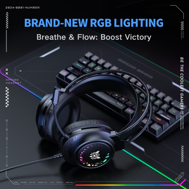 ONIKUMA X92 Kabelgebundenes Ga – Gaming Headset With Mic Rgb Bewertung und Preis