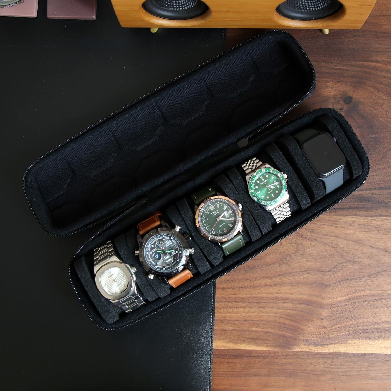Uhrenbox-Organizer für Männer  – Smartwatches Bewertung und Preis