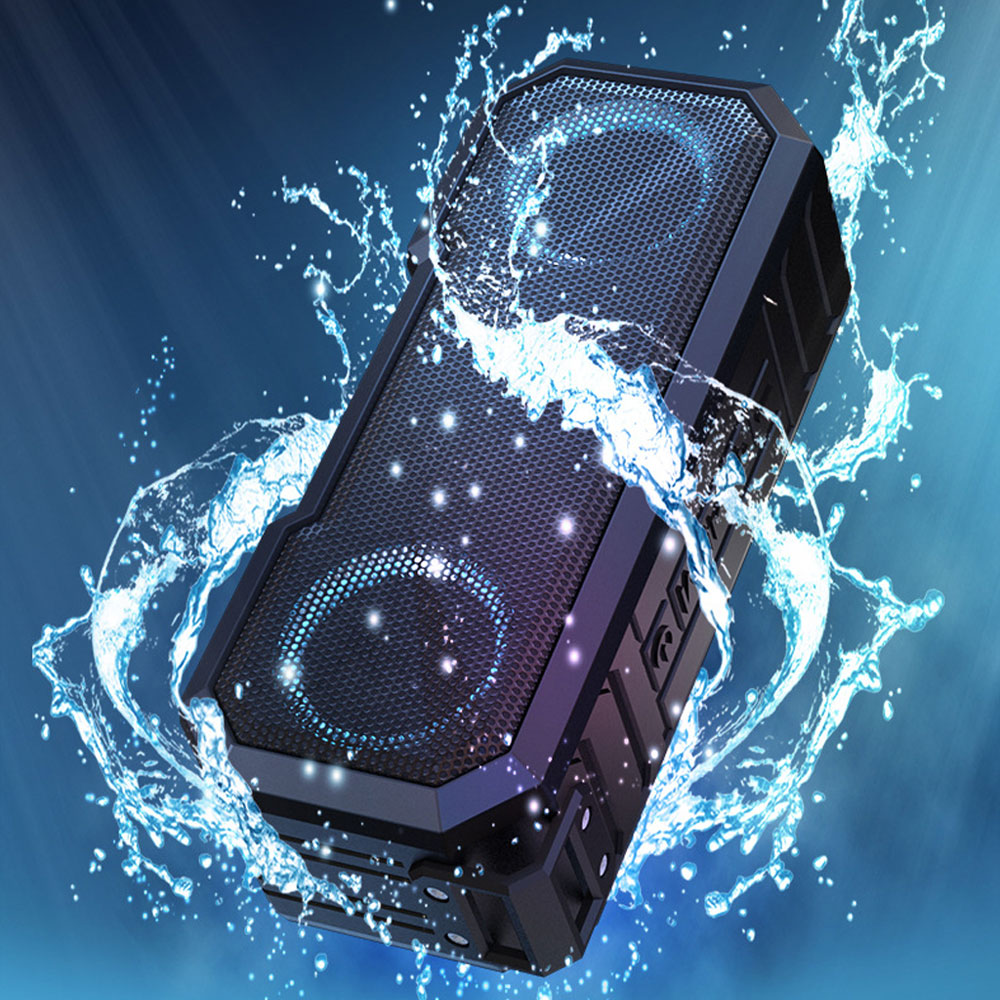Tragbarer Bluetooth-Lautsprech – Portable Bluetooth Speaker Waterproof Ipx7 Bewertung und Preis