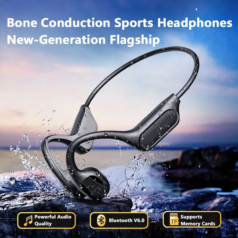 NEUE IPX8 Sport-Knochenleitung – Bone Conduction Running Headphones Bewertung und Preis