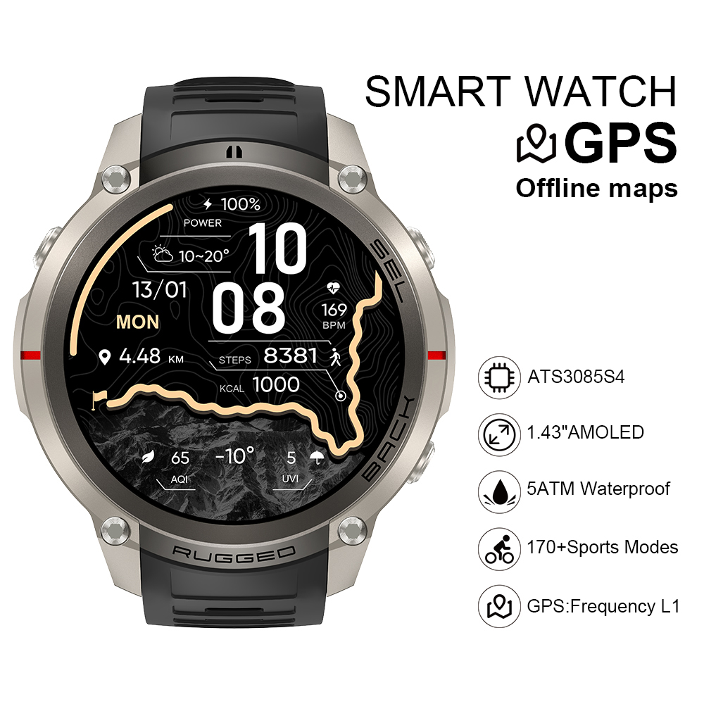 2026 DM59 Smartwatch mit Offli – Smartwatches Bewertung und Preis