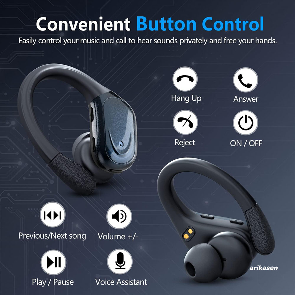 Kabellose Ohrhörer, Sport-Blue – Bone Conduction Running Headphones Bewertung und Preis