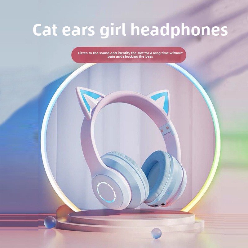 Neues Bestseller-Bluetooth-Hea – Cat Ear Bluetooth Headset Led Bewertung und Preis