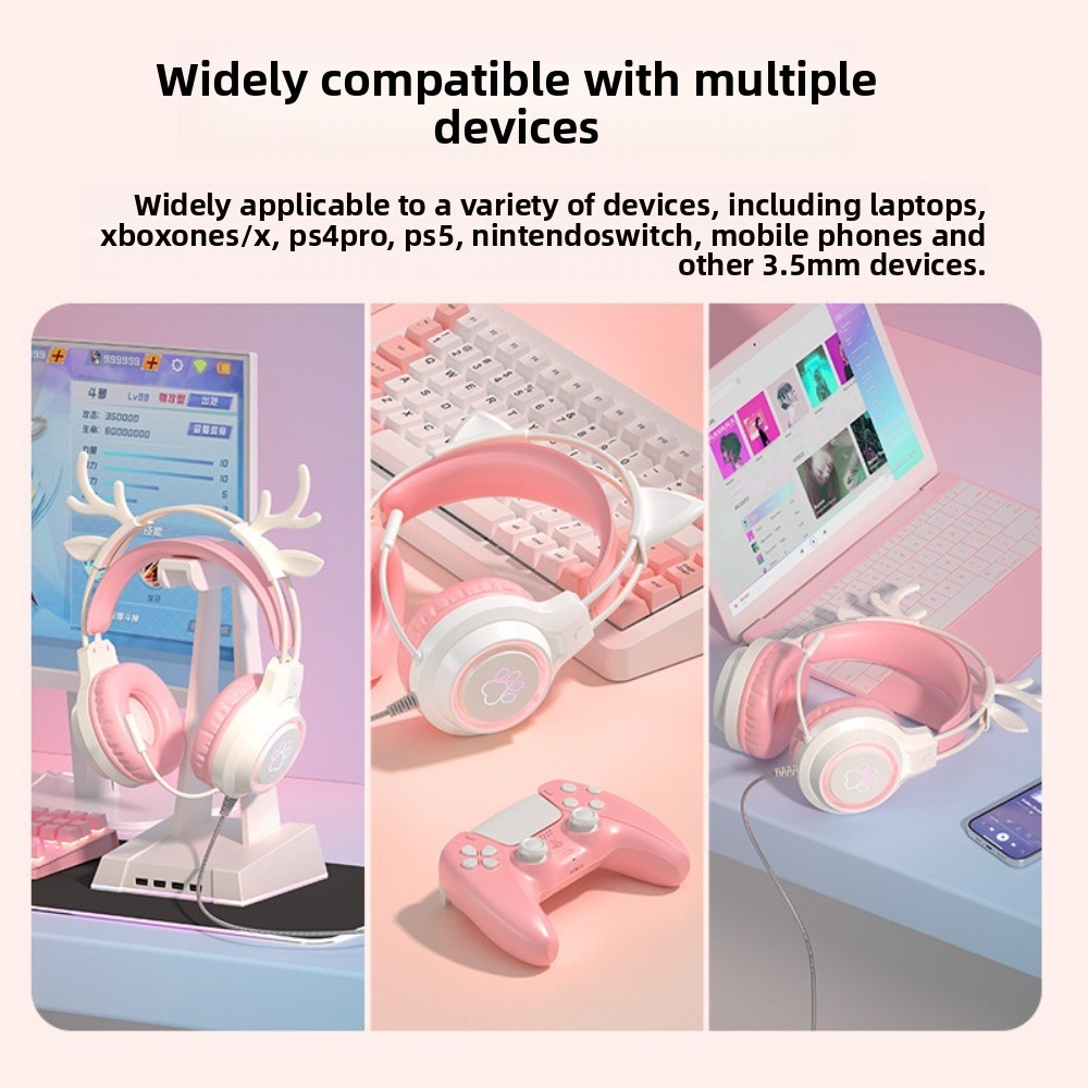 RGB-Gaming-Kopfhörer mit hocha – Gaming Headset With Mic Rgb Bewertung und Preis