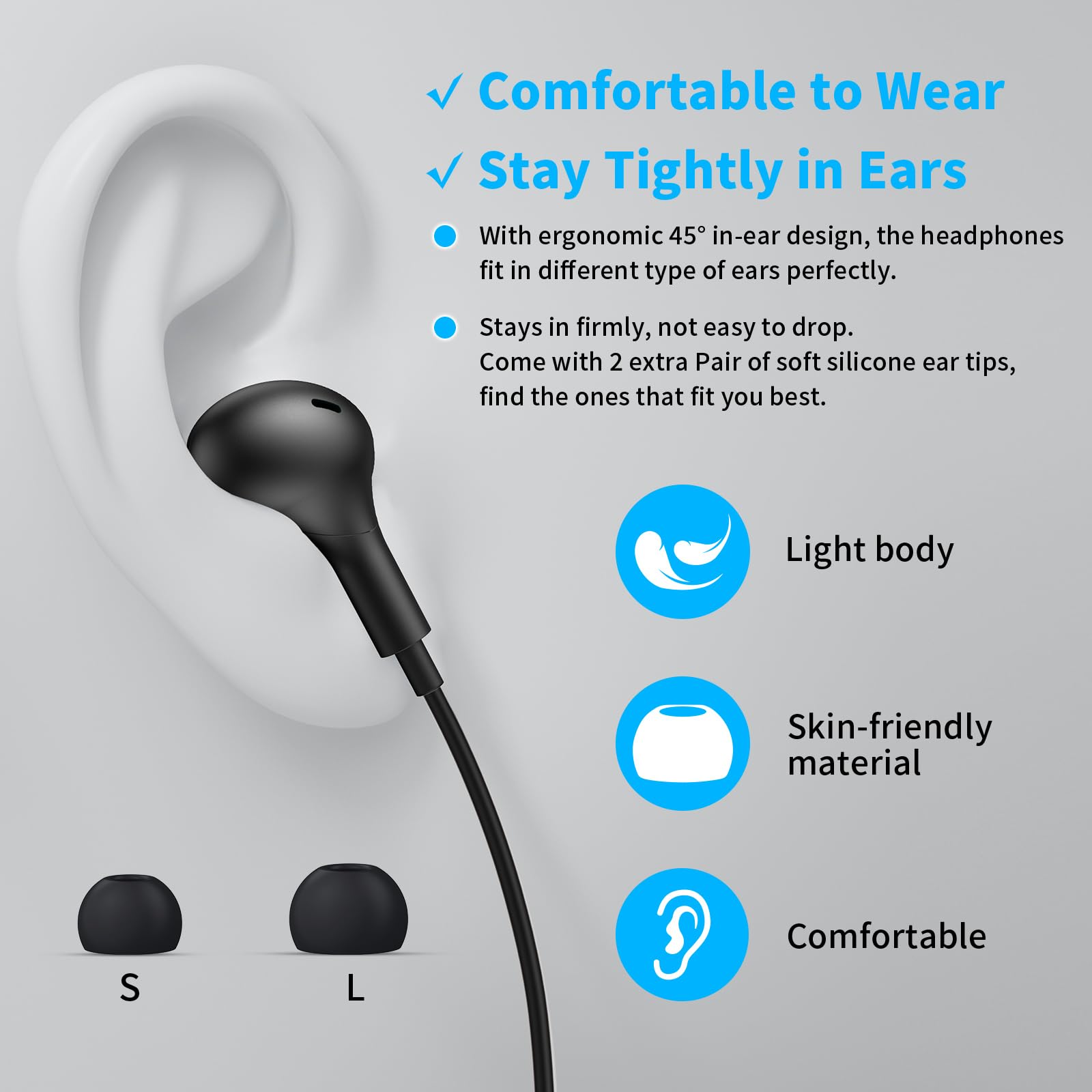 USB-C Kopfhörer für Samsung Ga – Type C Wired Earphones With Mic Bewertung und Preis