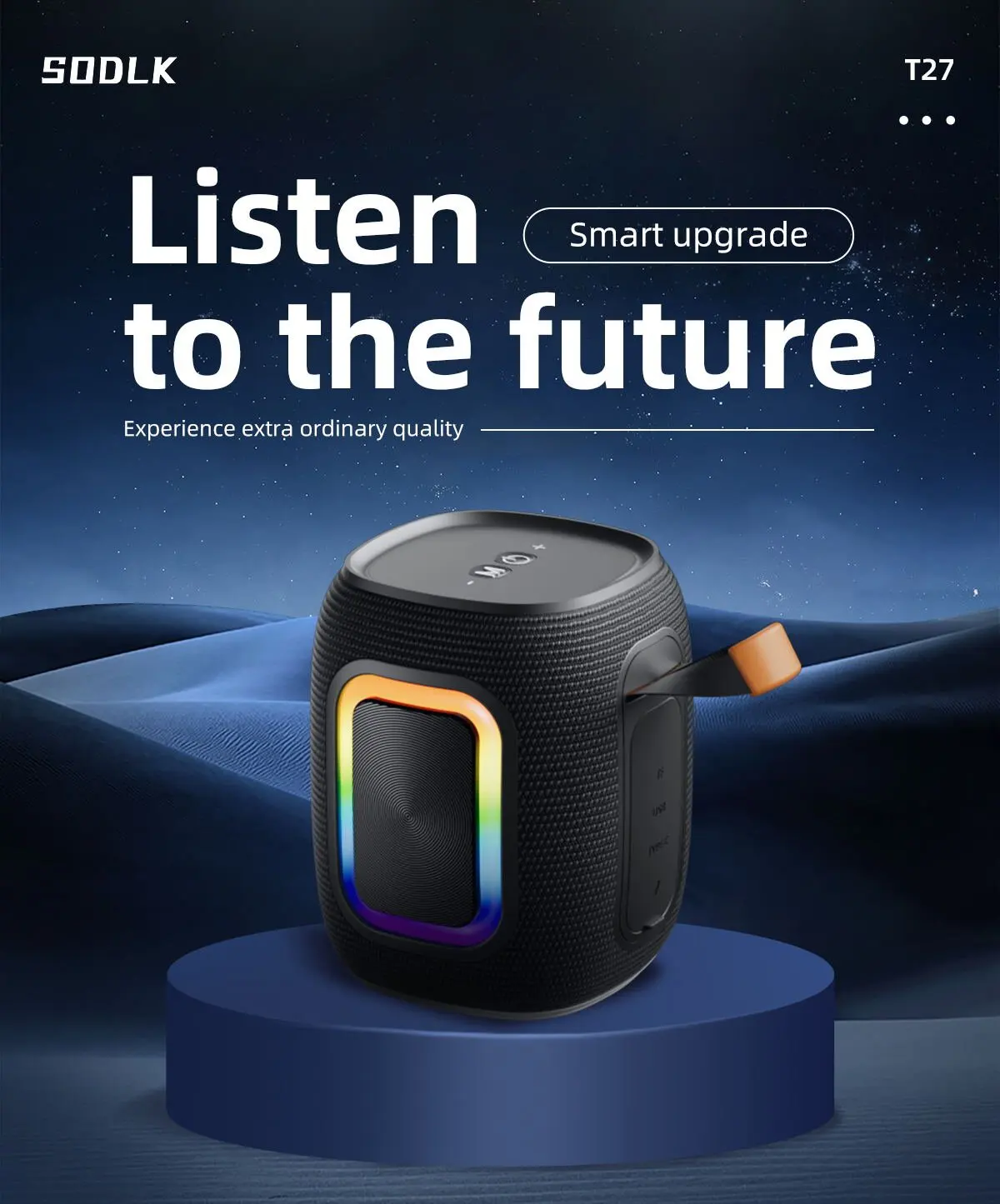 SODLK T26 Mini Bluetooth-Lauts – Portable Bluetooth Speaker Waterproof Ipx7 Bewertung und Preis